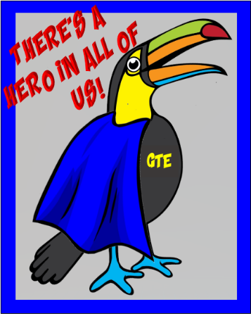 Superhero Mascot 